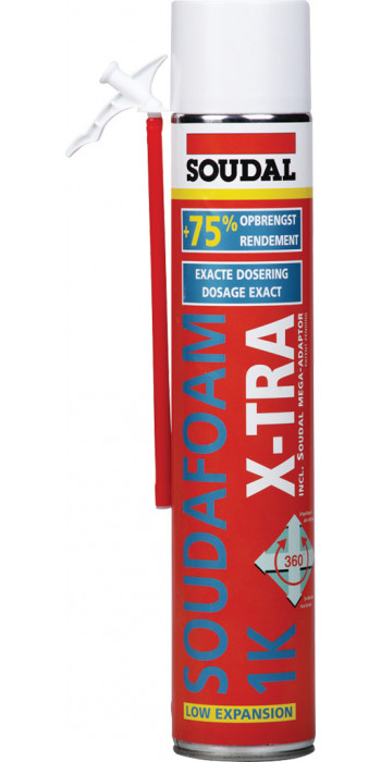 Soudal Soudafoam X-tra 1K - 750ml